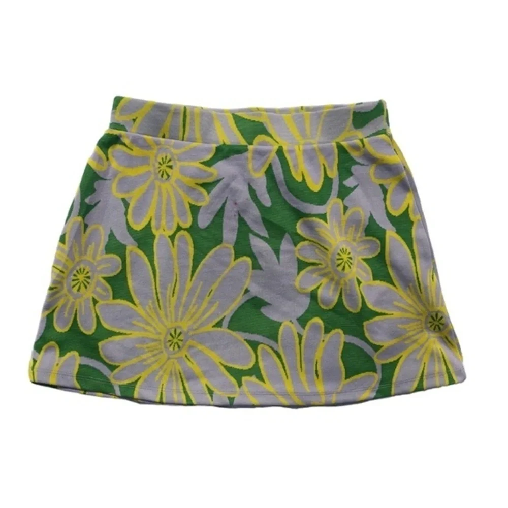 Zara Floral Mini Skirt Size Medium